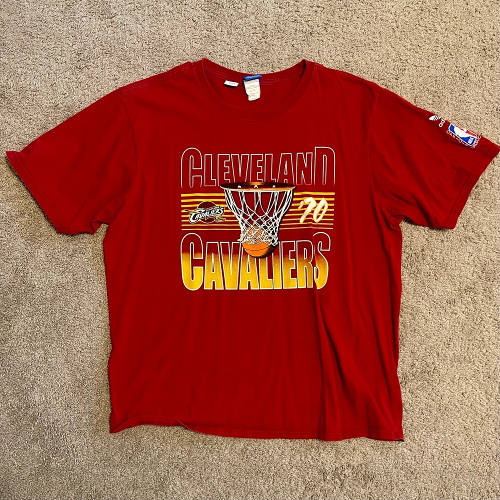 Adidas Cleveland Cavaliers Vintage classic throwback Tshirt size XL USED